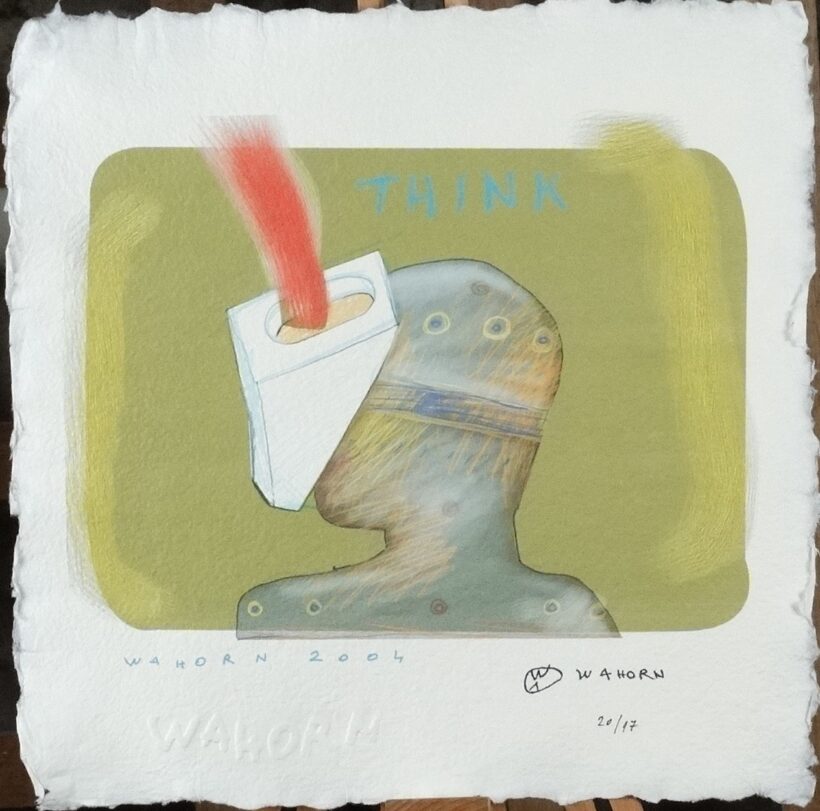 Wahorn András (1953) : Think 20/17 2004