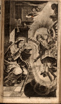Antik könyvek. Psalter Des Hochheiligen Patriarchen Josephs,  Antik könyvek. Psalter Des Hochheiligen Patriarchen Josephs, Nähr-Vatters Christi, Und Bräutigams Mariä. ... Durch Joannem Zacher... Id. Georg Andreas Wolfgang rézmetszetű illusztrációival.