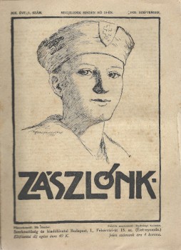 Folyóirat. Zászlónk. 1920-1921.  Folyóirat. Zászlónk. 1920-1921. XIX. évf. Főszerkesztő: Sík Sándor. 1-10. sz. Teljes évfolyam.