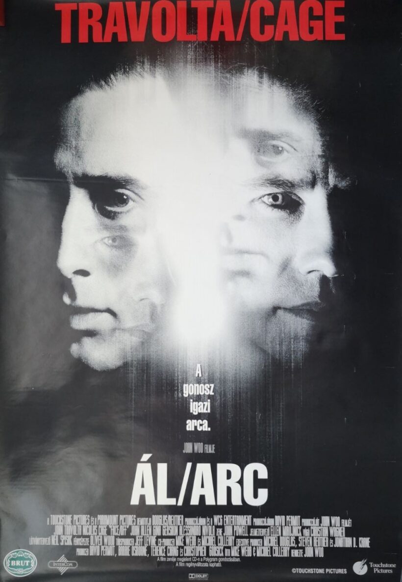 Ál/Arc.  Ál/Arc. A gonosz igazi arca. A főszerepben John Travolta és Nicolas Cage.