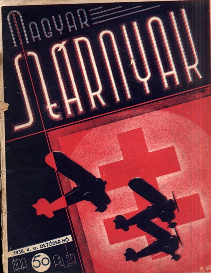 Magyar Szárnyak. 1938.  Magyar Szárnyak. 1938. Szerkeszti: Jánosy István. I. évf. 4. sz.