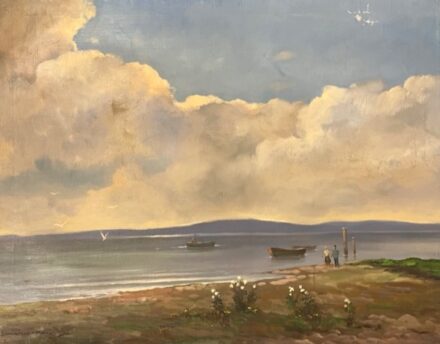 Komáromi-Kacz Endre (1880 - 1969) Komáromi-Kacz Endre (1880 - 1969): Balaton part. J.b.l.