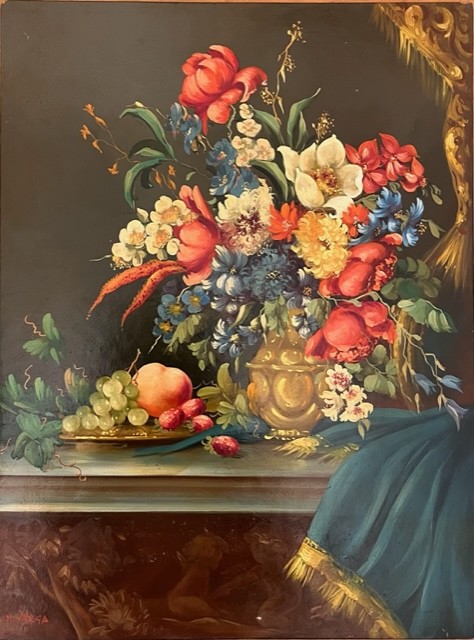 M. Varga jelzéssel M. Varga jelzéssel: Asztali csendélet. J.b.l.