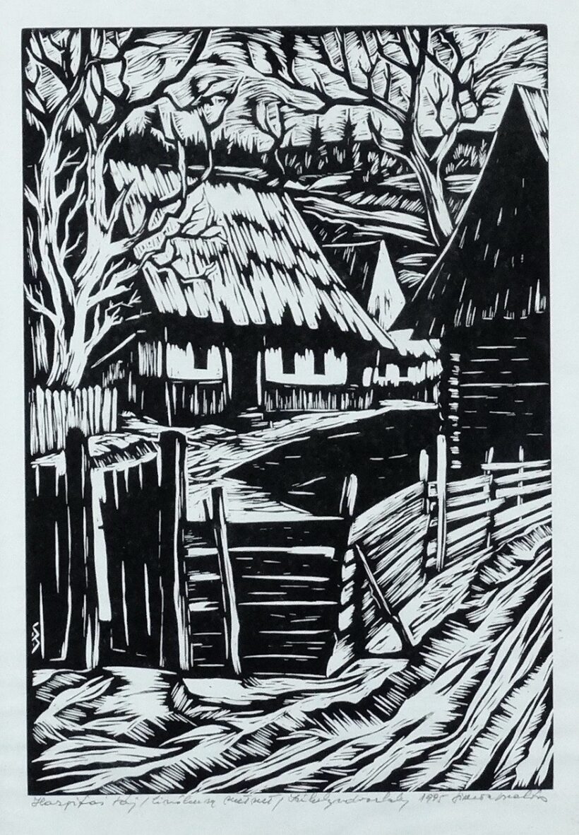 Maszelka János (1929 - 2003): Hargitai táj 1995