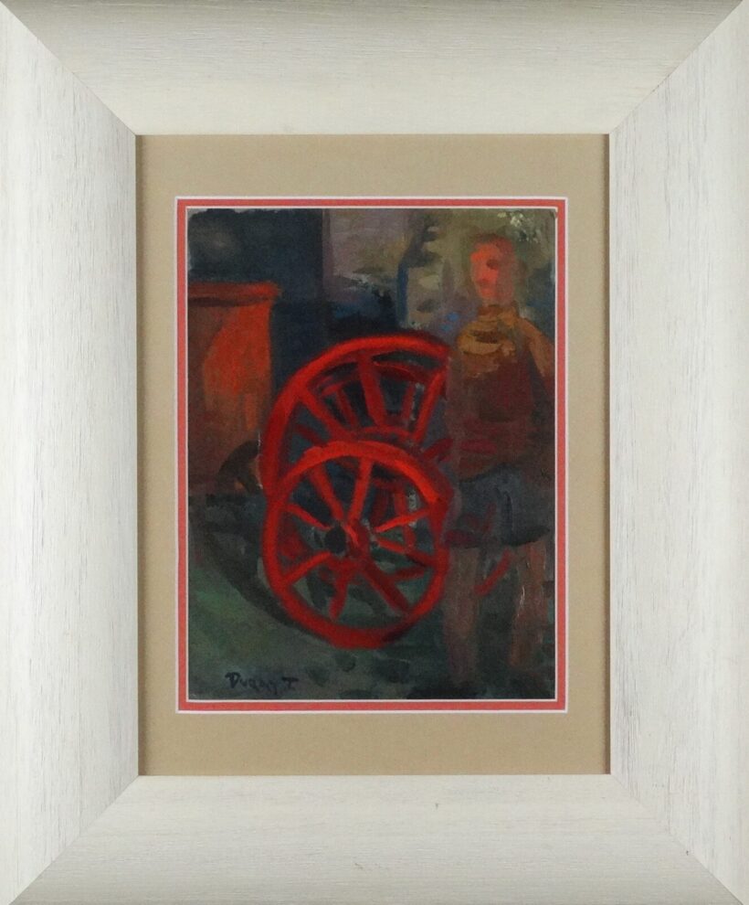 Duray Tibor (1912 - 1988): Vörös kerekek között - Image 2