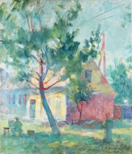 Miháltz Pál (1899-1988): Tavasszal 1957.