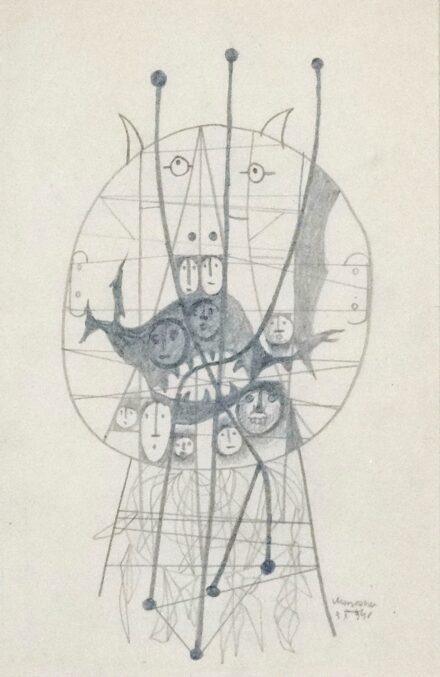 Marosán Gyula (1915 - 1996): Az ördög, 1948