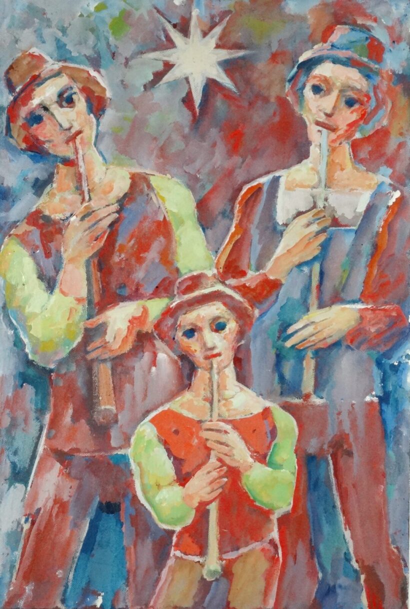 Prokop Péter (1919 - 2003): Betlehemesek Csepel 86 - Image 2
