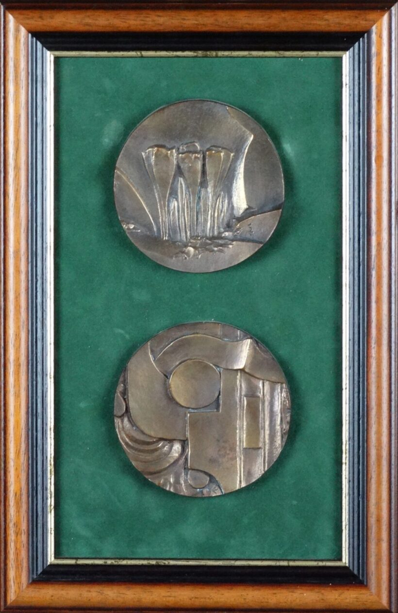 Soltra Elemér (1922 - 2013): érempár - Image 2
