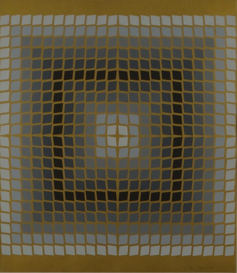 Vasarely, Viktor (1906 - 1997): Qasar II. 1969.