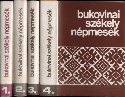 Sebestyén Ádám Sebestyén Ádám: Bukovinai székely népmesék. I-IV. kötet. Gyűjt. --. A nyelvészeti gondozást végezte, a szójegyzéket összeáll. ... Rónai Béla. Szerk. Lovas Henrik. Jegyzetekkel ell. Kovács Ágnes.Teljes.