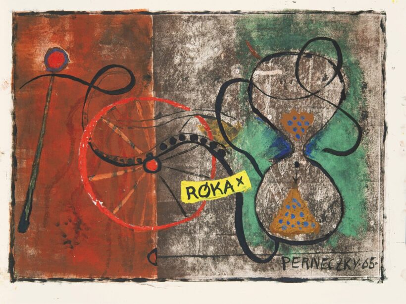 Perneczky Géza (1936): Róka, Homokóra, 1965