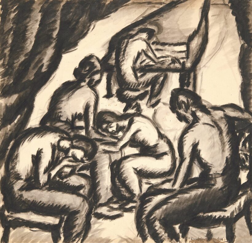 Derkovits Gyula (1894-1934): Zongoraszó, 1929
