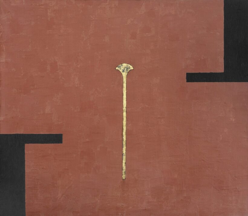 Mulasics László (1954-2001)
: Torony tövében III., 1990