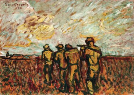 Egry József (1883-1951): Mezőn, 1917