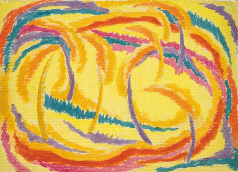 Mattis Teutsch János (1884-1960): Táj, 1918-1919 körül