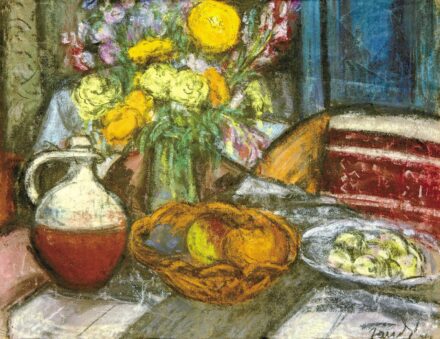 Jándi Dávid (1893-1944): Asztali csendélet, 1942