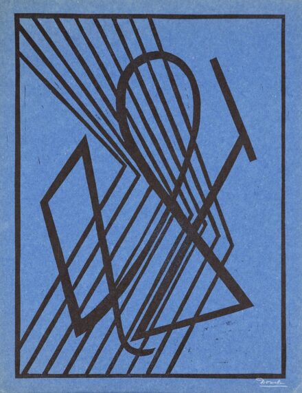 César Domela (Amszterdam, 1900 - Párizs, 1992) - Olvasó