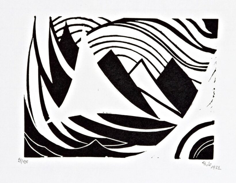 Thilo Maatsch (Braunschweig, 1900 - Königslutter, 1983) - Vitorlák, 1922