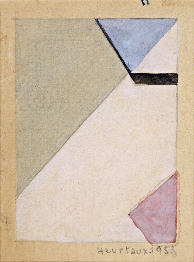André Gaston Heurtaux (1898 - 1983) - Kompozíció, 1953