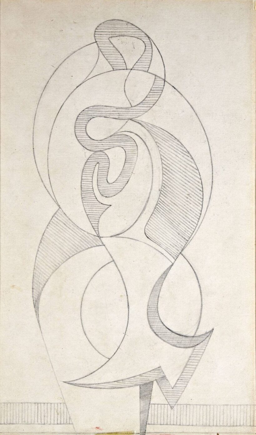 Auguste Herbin (Quiévy, 1882 - Párizs, 1960) - Kompozíció