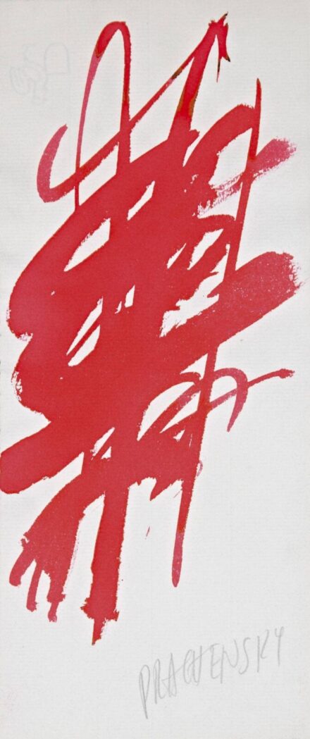 Markus Prachensky (Innsbruck, 1932 - Bécs, 2011) - Cím nélkül