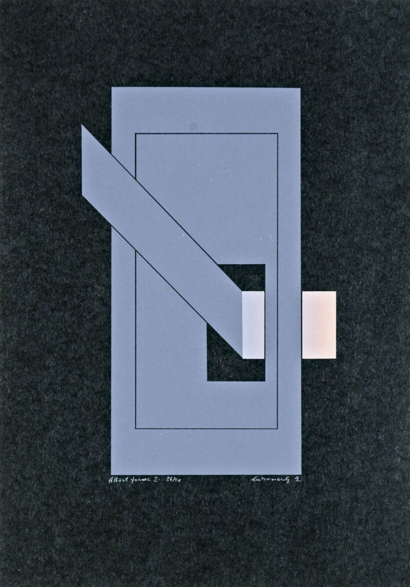 Lukoviczky Endre (Békéscsaba, 1939 - ) - Áttört forma I.