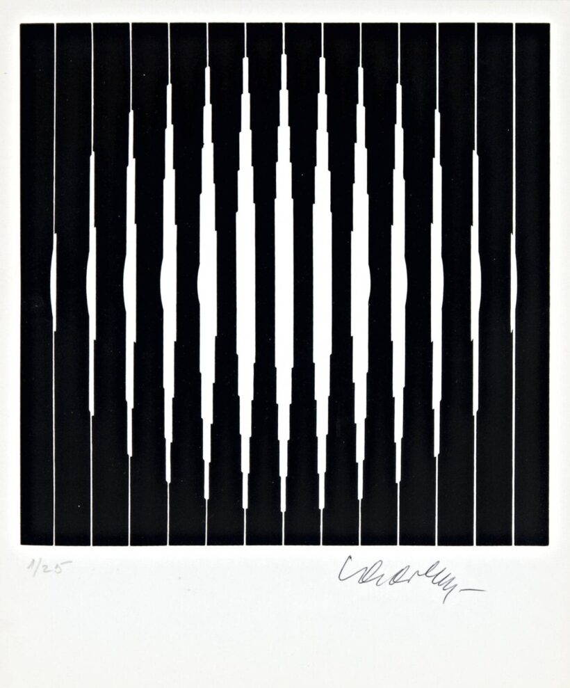 Victor Vasarely (Pécs, 1908 - Párizs, 1997) - Kompozíció