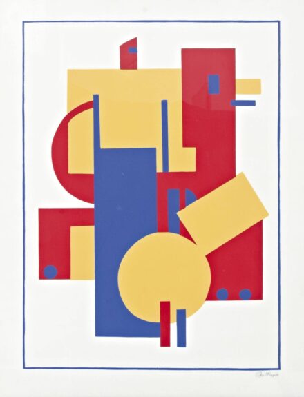 Bortnyik Sándor (Marosvásárhely, 1893 - Budapest, 1976) - Kompozíció