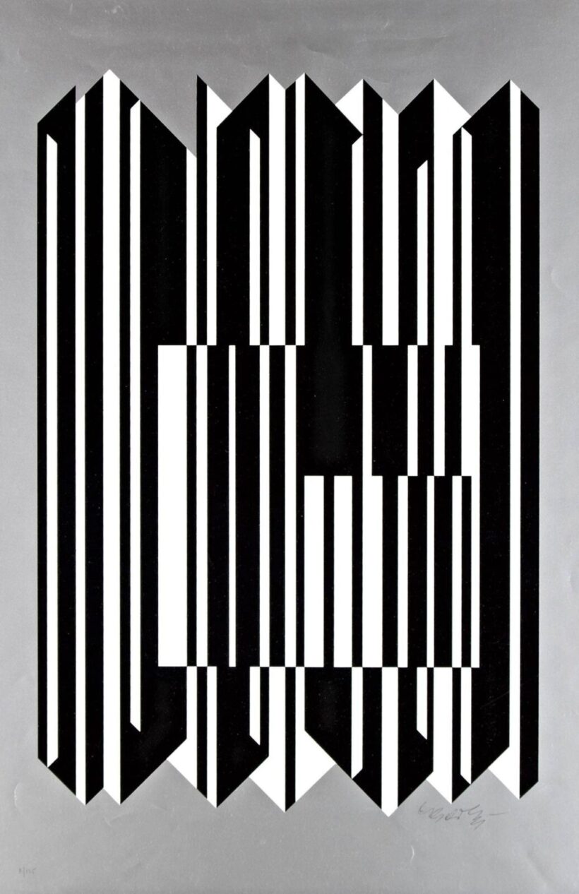 Victor Vasarely (Pécs, 1908 - Párizs, 1997) - Kompozíció