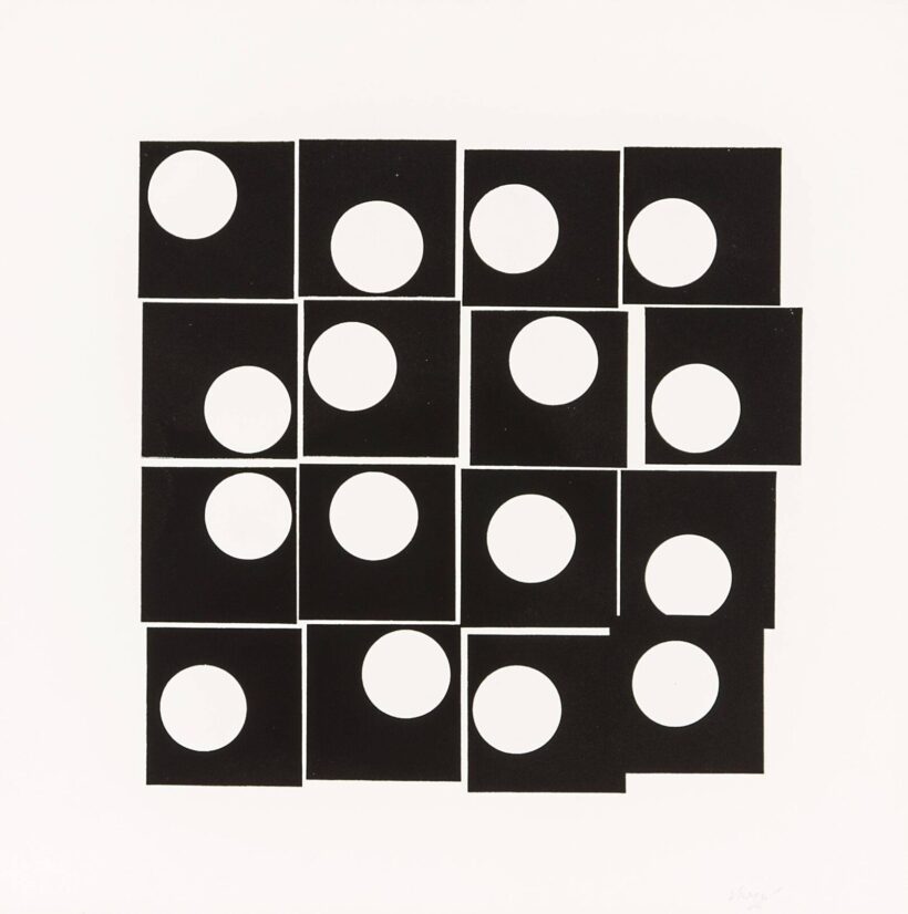 Paolo Scheggi (Firenze, 1940 - Róma, 1971) - Kompozíció