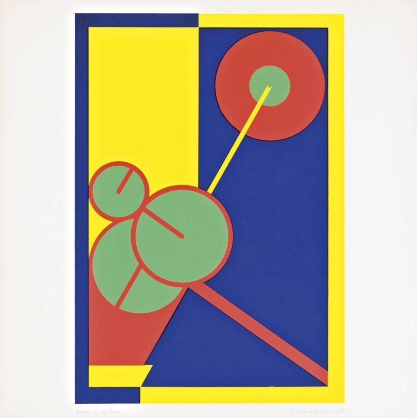 Louise Loeber (Amszterdam, 1894 - Blaricum, 1983) - Geometria, 1928