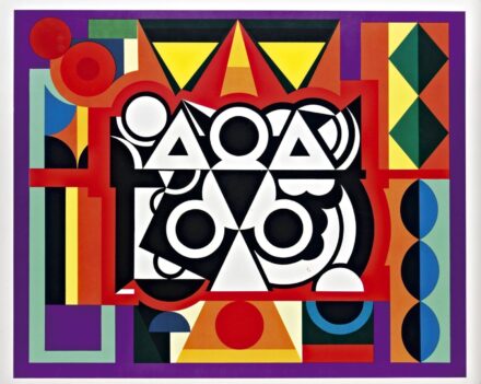 Auguste Herbin (Quiévy, 1882 - Párizs, 1960) - Kompozíció (1943)