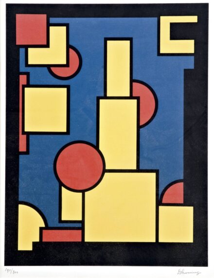 Dirk Koning (Grootschermer, 1888 - Naarden, 1978) - Kompozíció