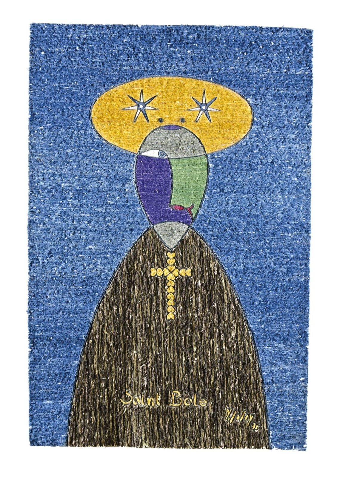 Yves Laloy (Rennes, 1920 - Cancale, 1999) - Saint Bole, 1971