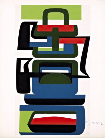 Jean Dewasne (Lille, 1921 - Párizs, 1999) - Kompozíció
