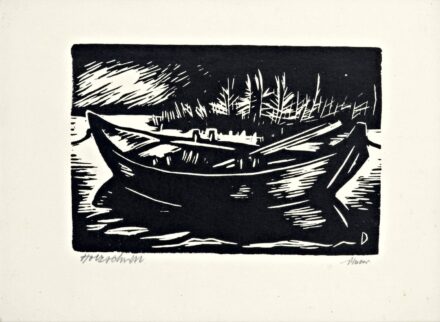 Dési Huber István (Nagyenyed, 1895 - Budapest, 1944) - Halászcsónak