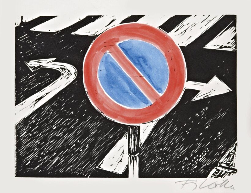 Fritz Köthe (Berlin, 1916 - 2005) - Várakozni tilos