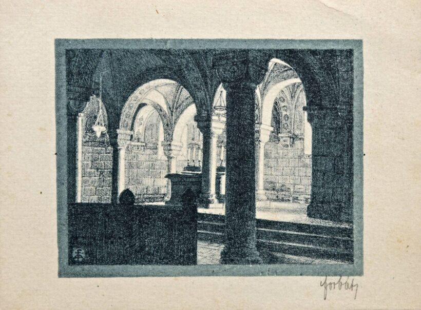 Forbát Alfréd (Pécs, 1897 - Vällingen, 1972) - A pécsi székesegyház altemploma