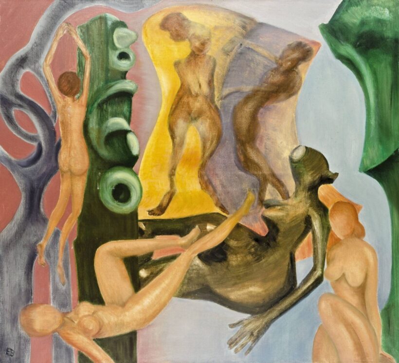 Fekete-Nagy Béla (Mecsekszabolcs, 1905 - Budapest, 1983) - Aktok térben