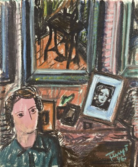 Fenyő Andor Endre (Baja, 1904 - Budapest, 1971) - Enteriőr, 1946