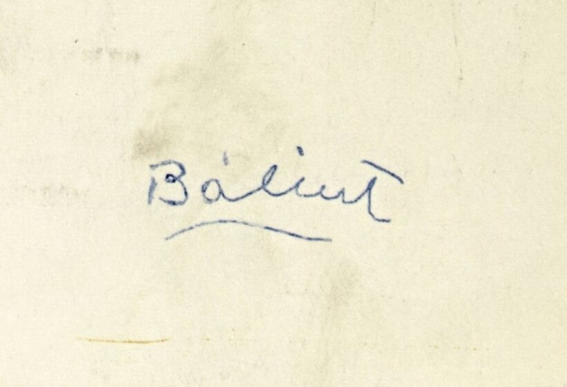 Bálint Endre (Budapest, 1914 - 1986) - Kísértés - Image 2