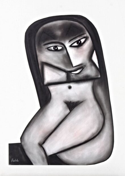 feLugossy László (Kecskemét, 1947 - ) - Akt