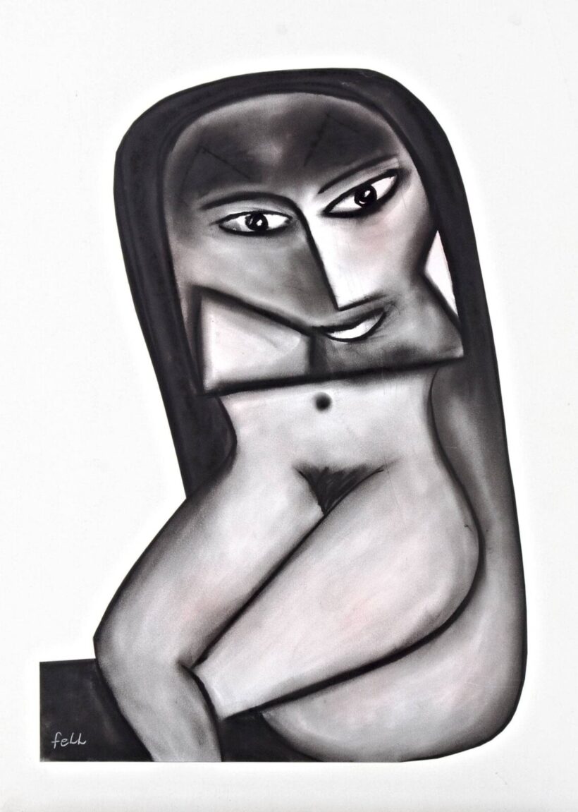 feLugossy László (Kecskemét, 1947 - ) - Akt