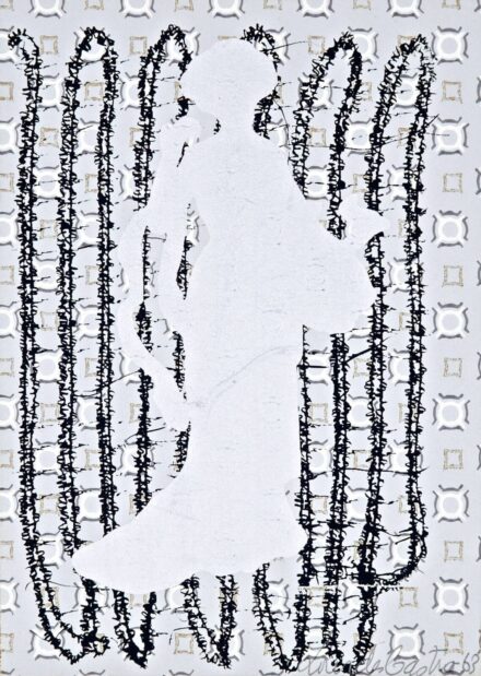 Lourdes Castro (Funchal, 1930 - ) - Dáma, 1963