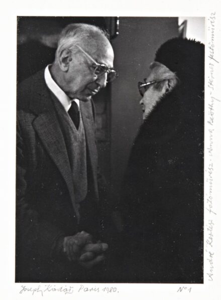 Joseph Kádár (Debrecen, 1936 - ) - André Kertész és Beöthyné Steiner Anna, 1980