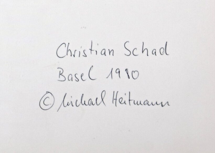 Michael Heitman - Christian Schad portréja, 1980 - Image 2