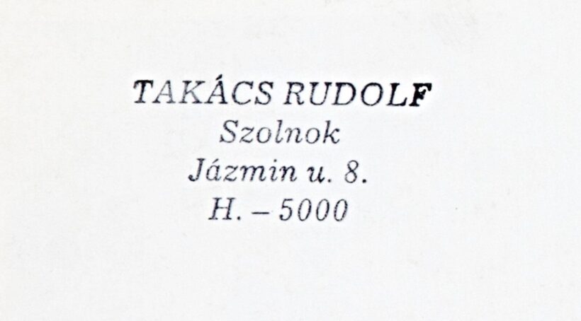Takács Rudolf (Szolnok, 1954 - ) - Anya gyermekeivel, 1977 - Image 2