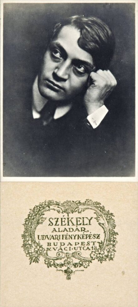 Székely Aladár (Gyula, 1870 - Budapest, 1940) - Ady Endre portréja, 1909