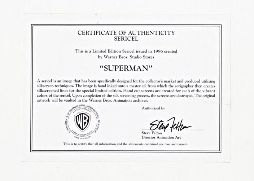 Warner Bros. Studio Stores - Superman, 1996 - Image 2
